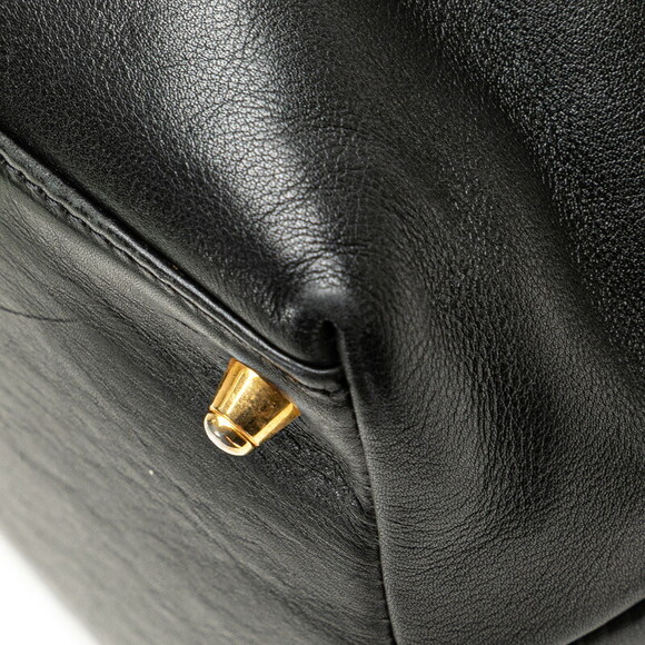 Fendi Selleria handbag black leather - Picture 4 of 8